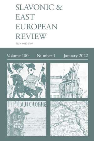 Slavonic & East European Review (100 de Simon Dixon