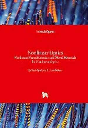 Nonlinear Optics de Boris I. Lembrikov