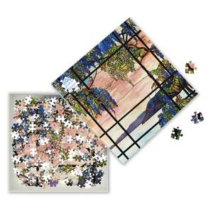 Adult Jigsaw Puzzle Tiffany Studios: View of Oyster Bay (500 pieces): 500-piece Jigsaw Puzzles de Flame Tree Studio