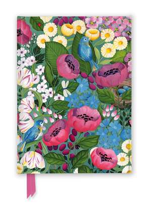 Bex Parkin: Birds & Flowers (Foiled Journal) de Flame Tree Studio