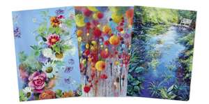 Nel Whatmore Set of 3 Midi Notebooks de Flame Tree Studio