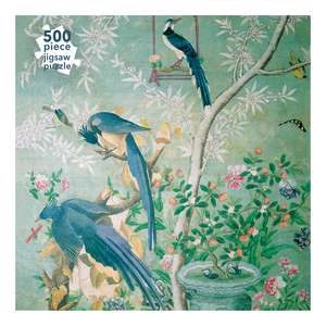 Adult Jigsaw Puzzle John James Audubon: Magpie Jays (500 pieces): 500-Piece Jigsaw Puzzles de Flame Tree Studio