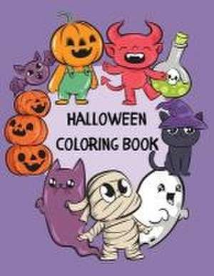 Halloween Coloring Book for Kids de Lulu And Bell