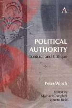 Political Authority de Peter Winch