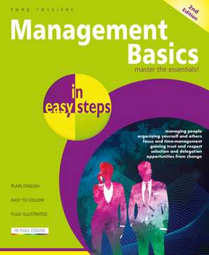 Management Basics in easy steps de Tony Rossiter