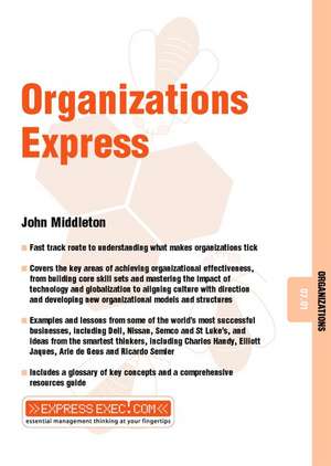 Organizations Express – Organizations 07.01 de J. Middleton