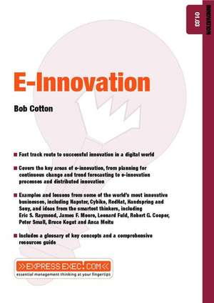 E–Innovation – Innovation 01.03 de B Cotton