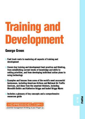 Training and Development de George Green