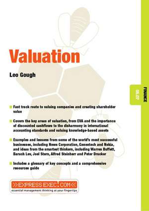 Valuation – Finance 05.07 de L Gough