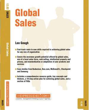 Global Sales – Sales 12.2 de L Gough