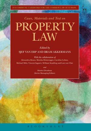 Cases, Materials and Text on Property Law de Sjef van Erp