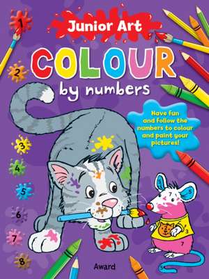 Colour by Numbers - Cat and Mouse: Featuring a Picture of the Finished Page for Extra Guidance - For Ages 5 and Up. de Anna Award