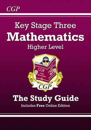 KS3 Maths Revision Guide - Higher (includes Online Edition, Videos & Quizzes) de Cgp Books