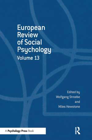 European Review of Social Psychology: Volume 13 de Miles Hewstone