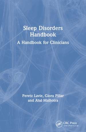 Sleep Disorders Handbook: A Handbook for Clinicians de Peretz Lavie