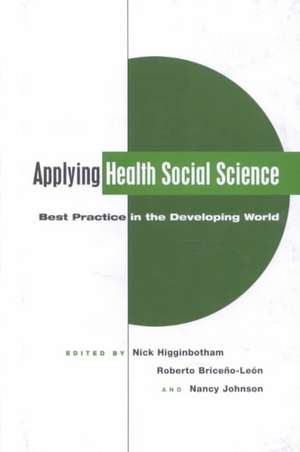 Applying Health Social Science