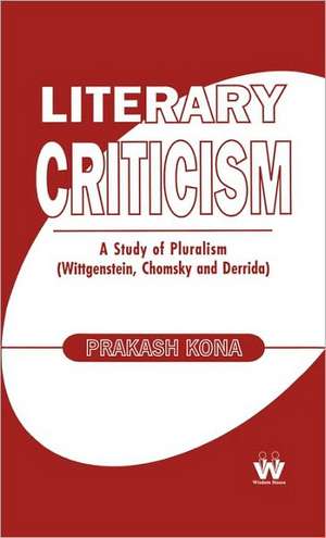 Literary Criticism de Prakash Kona