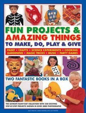 Fun Projects & Amazing Things to Make, Do, Play & Give de Sally Walton