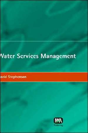 Water Services Management de D. Stephenson