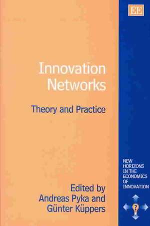 Innovation Networks – Theory and Practice de Andreas Pyka