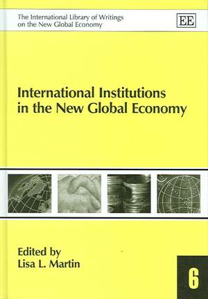 International Institutions in the New Global Economy de Lisa L. Martin