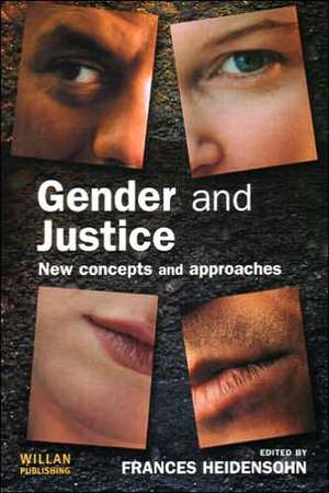 Gender and Justice de Frances Heidensohn