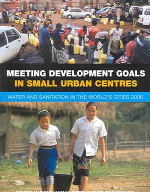 Meeting Development Goals in Small Urban Centres: Water and Sanitation in the Worlds Cities 2006 de Un-Habitat