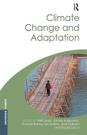 Climate Change and Adaptation de Neil Leary