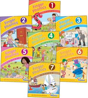 Finger Phonics Books 1-7 de Sara Wernham