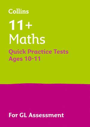 11+ Maths Quick Practice Tests Age 10-11 (Year 6) Book 1 de Letts 11