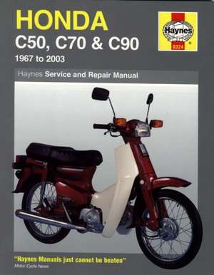 Honda C50, C70 & C90 (67 – 03) Haynes Repair Man – (67 – 03) de Jeremy Churchill