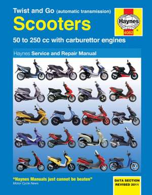 Twist And Go (Automatic Transmission) Scooters S – 50 to 250 cc with carburettor engines de Phil Mather