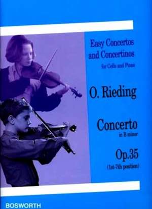 Oskar Rieding: Concerto in B Minor Op.35 (Cello and Piano) de Oskar Rieding