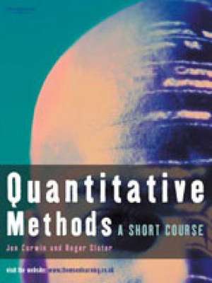 Quantitative Methods: Short Course de Jon Curwin