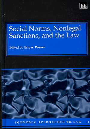 Social Norms, Nonlegal Sanctions, and the Law de Eric A. Posner