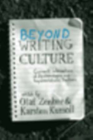 Beyond Writing Culture de Olaf Zenker