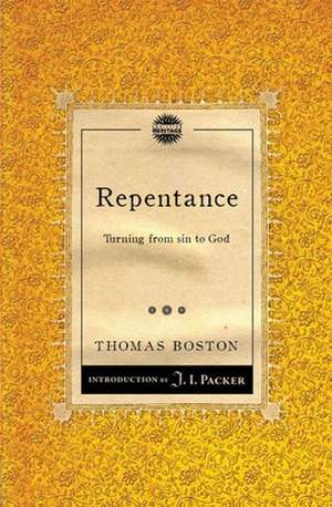 Repentance de Thomas Boston