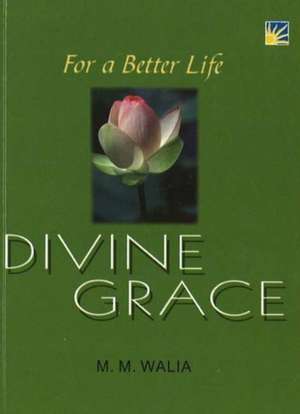 For A Better Life -- Divine Grace: A Book on Self-Empowerment de Lt General M M Walia