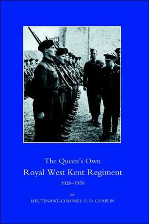 Queenos Own Royal West Kent Regiment 1920-1950: Walking to Freedom Italy 1943 de H. D. Chaplin