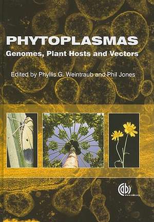 Phytoplasmas – Genomes, Plant Hosts and Vectors de Alberto Alma