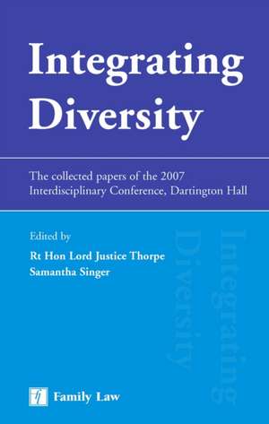 Integrating Diversity de Rt Hon Lord Justice Thorpe