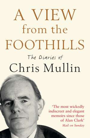 A View From The Foothills: The Diaries of Chris Mullin de Chris Mullin