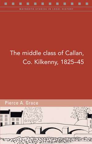 The Middle Class of Callan, Co. Kilkenny, 1825-45 de Pierce Grace