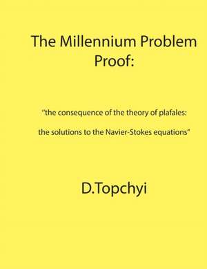 The Millennium Problem Proof de D. Topchyi