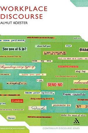 Workplace Discourse de Dr. Almut Koester