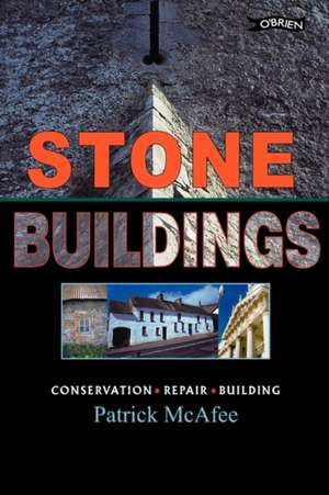 Stone Buildings: Conservation, Restoration, History de Pat McAfee