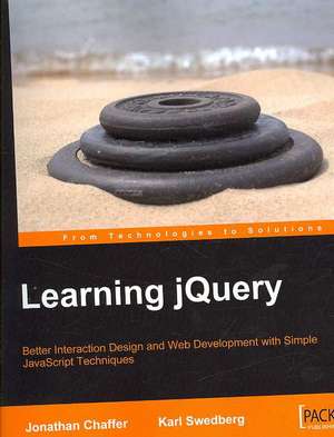 Learning Jquery de Karl Swedberg