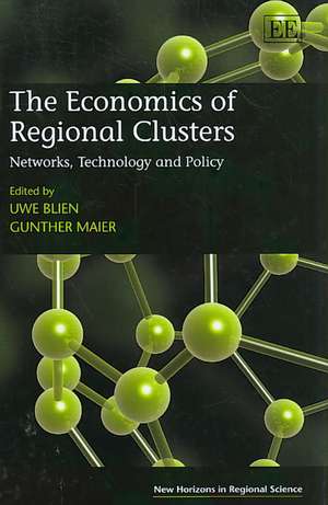 The Economics of Regional Clusters – Networks, Technology and Policy de Uwe Blien