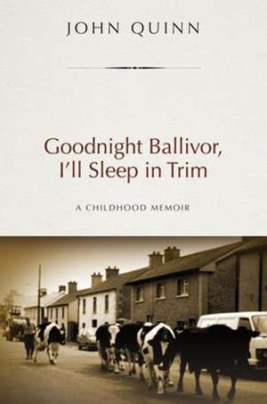 Goodnight Ballivor, I'll Sleep in Trim: A Childhood Memoir de John Quinn