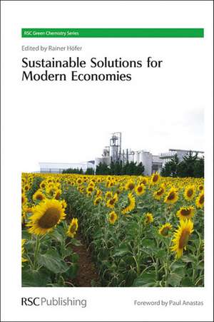 Sustainable Solutions for Modern Economies de James H Clark